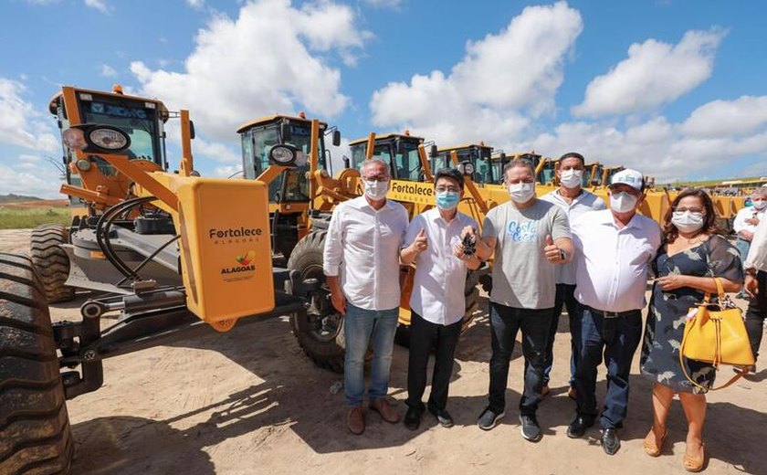 Fortalece Alagoas: Estado lança maior programa de aquisição de veículos e equipamentos em curso do país