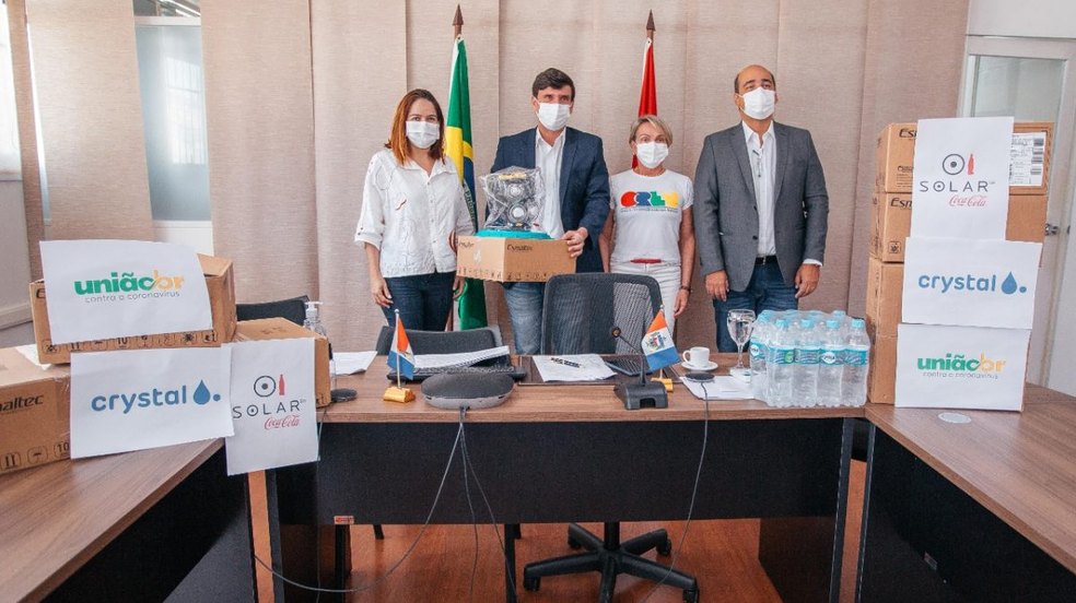 Alagoas recebe doação para ajudar no combate à Covid-19