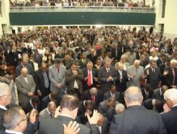 Consagração de obreiros na Assembleia de Deus em SP