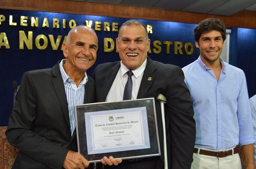 Câmara concede título de cidadão maceioense a empresário paulista
