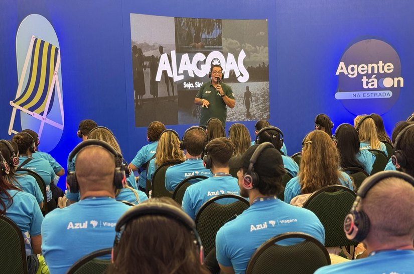 Setur promove Destino Alagoas para 400 agentes de viagens no Azul Tá On, em Fortaleza