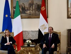 Itália e Egito defendem cessar-fogo no Oriente Médio e reabertura do Estreito de Ormuz