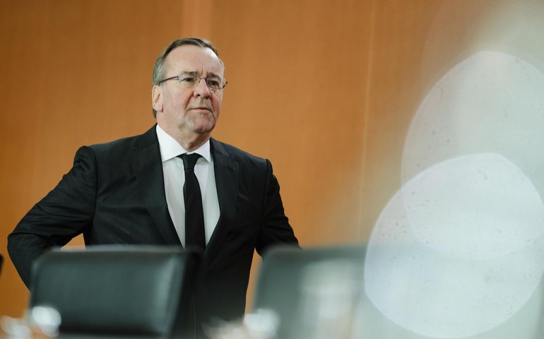 Garantias de segurança para a Ucrânia são impossíveis sem os EUA, diz ministro da Defesa alemão