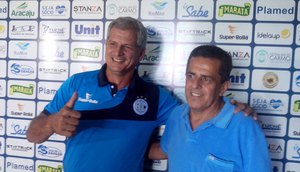 Fahel Junior é apresentado como novo treinador do Confiança / Foto: Foto: Claudio Rocha