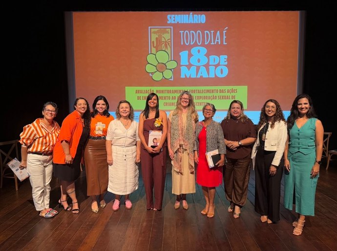 Juíza Fátima Pirauá participa de evento de combate ao abuso e exploração de crianças e adolescentes