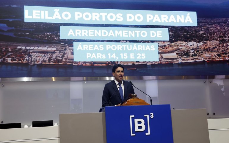 Governo leiloa quatro terminais portuários em Paranaguá e no Rio