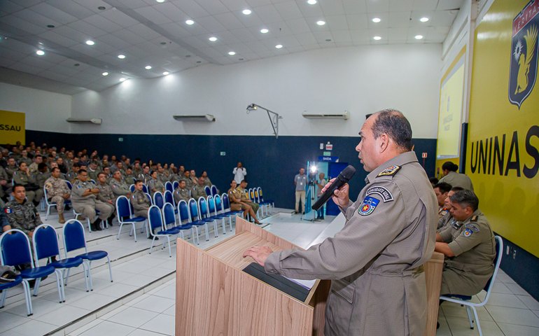 PM promove encontro com oficiais para planejar policiamento nas eleições municipais de 2024