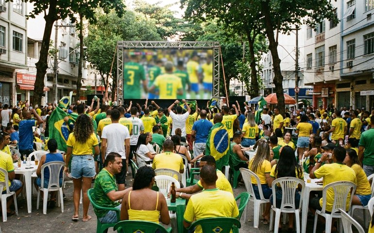 Onde assistir aos jogos do Brasil na Zona Norte do Rio