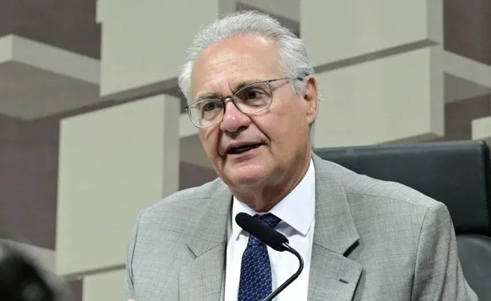 O senador por Alagoas, Renan Calheiros (MDB)