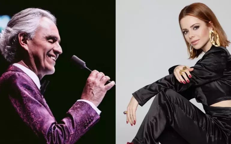 Sandy se apresentará com italiano Bocelli em shows em São Paulo