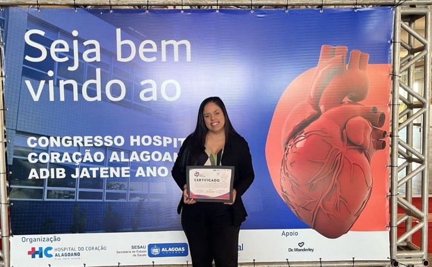 UPA Santa Lúcia recebe selo Prata no Congresso de Cardiologia do Hospital do Coração Alagoano