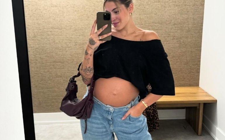 Leandro Hassum homenageia filha grávida: 'Minha vida'