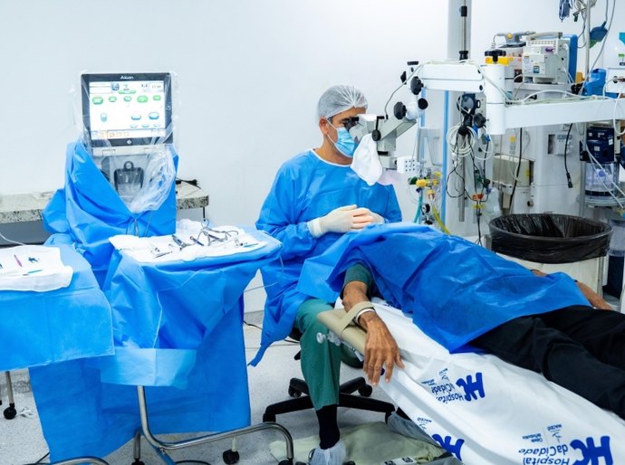 Hospital da Cidade se consolida como referência regional em cirurgias de catarata pelo SUS