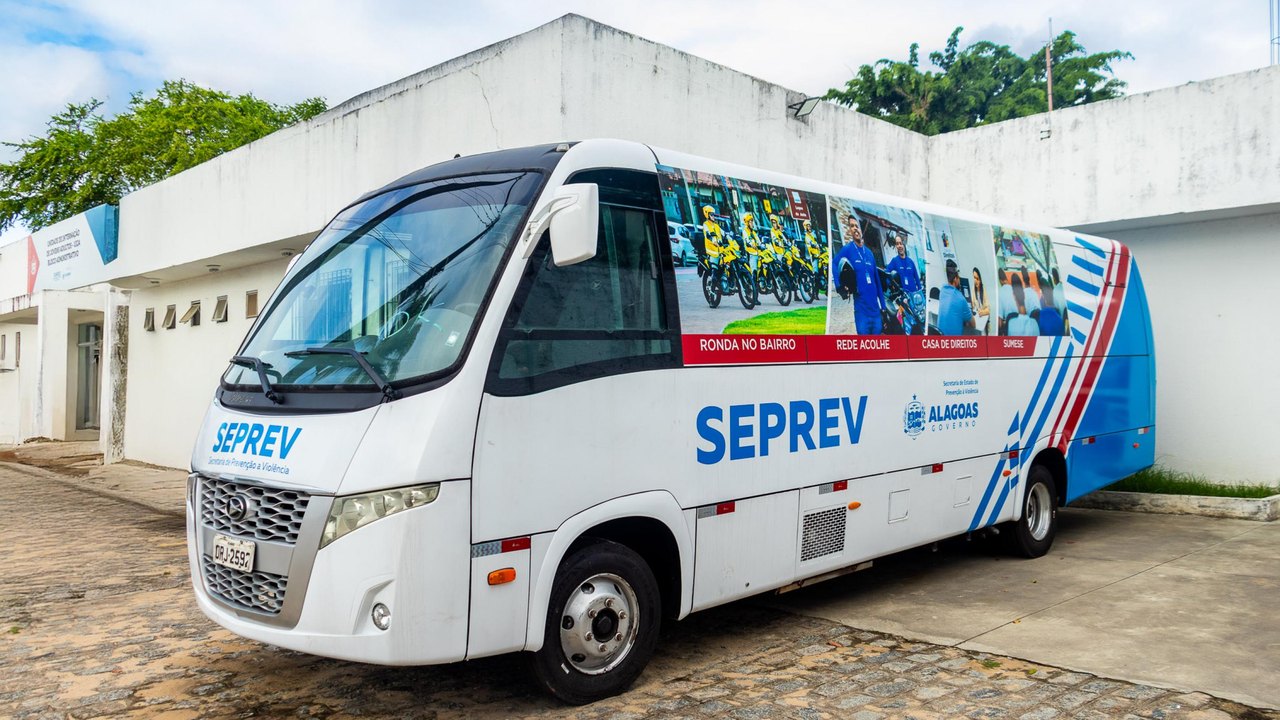 Governo entregará em Porto Calvo, ônibus para serviços itinerantes de cidadania e prevenção à violência