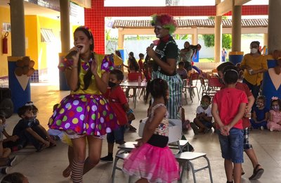 Rede Municipal de Branquinha celebra o Dia das Crianças