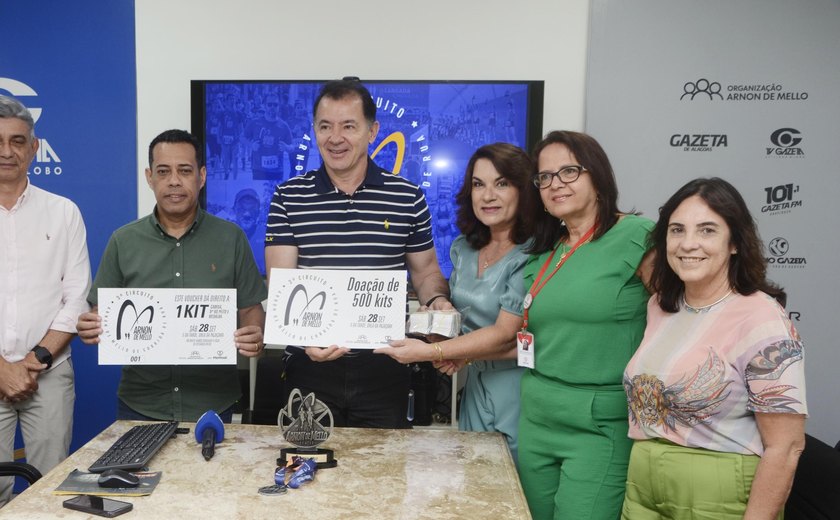 Hemoal sorteia 500 vouchers para doadores de sangue participarem do Circuito Arnon de Mello