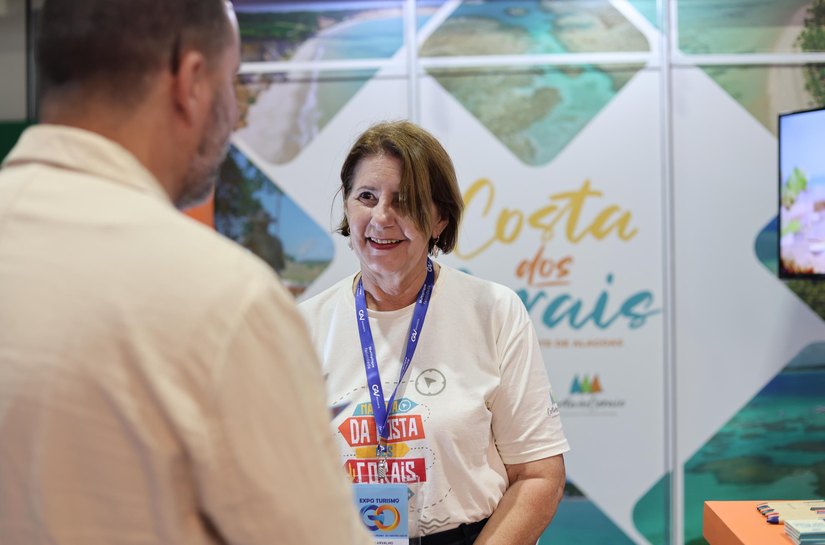 Destino Alagoas participa da Expo Turismo Goiás 2026