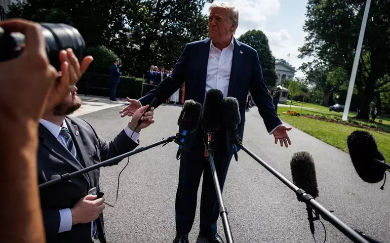 Trump diz que pode falar com Lula 'em algum momento'