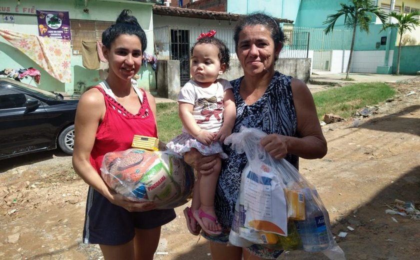 Famílias do Criança Feliz recebem kits de higiene do Unicef