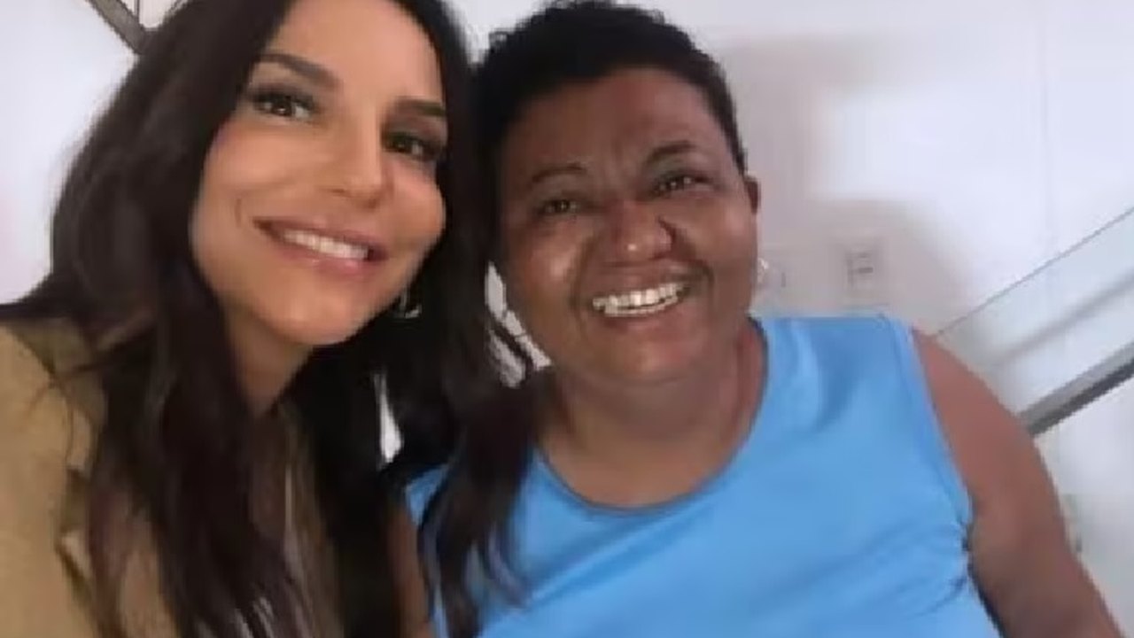 Ivete Sangalo visita Leo Santana e Lore Improta e funcionária passa mal de emoção
