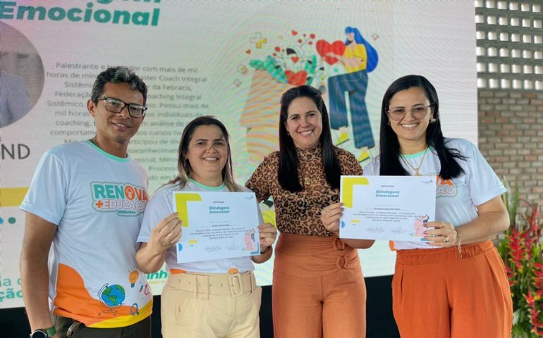 Prefeitura de Branquinha promove formação para profissionais da Educação