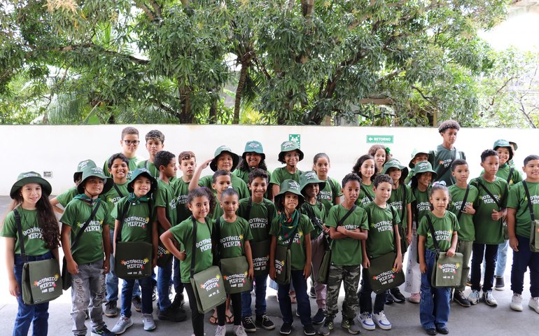 Botânico Mirim: Crianças participam de abertura da 4ª edição do projeto do IMA