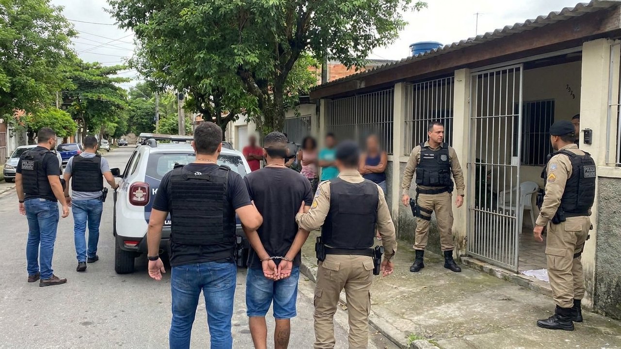 Polícia Civil prende em Itaguaí Waguinho Batman, um dos milicianos mais procurados do Espírito Santo