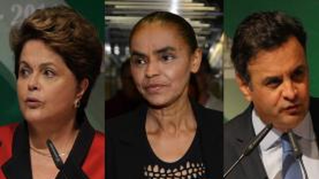 Pesquisa CNT: Dilma tem 34,2% das intenções de voto; Marina, 28,2%; e Aécio, 16%