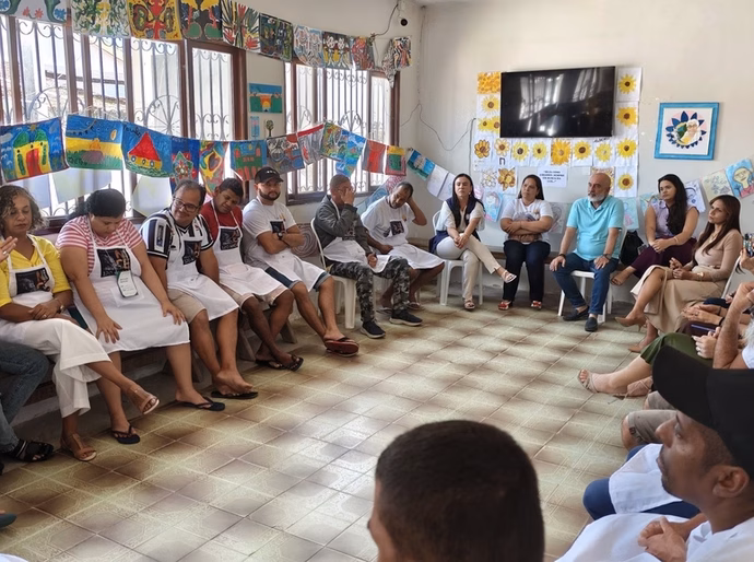 CAPS de Penedo vai concluir Projeto Nise em Cores e Formas com pintura mural às margens do rio São Francisco