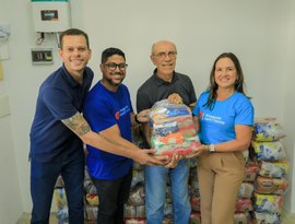 Alagoas Sem Fome doa meia tonelada de alimentos para instituição em Jacarecica