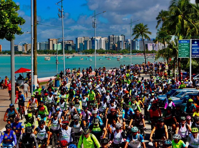 15º Passeio Ciclístico do IMA reúne cerca de 2 mil participantes em manhã de educação ambiental