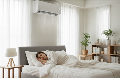 Hora de dormir: como o ar-condicionado pode melhorar a qualidade do seu sono