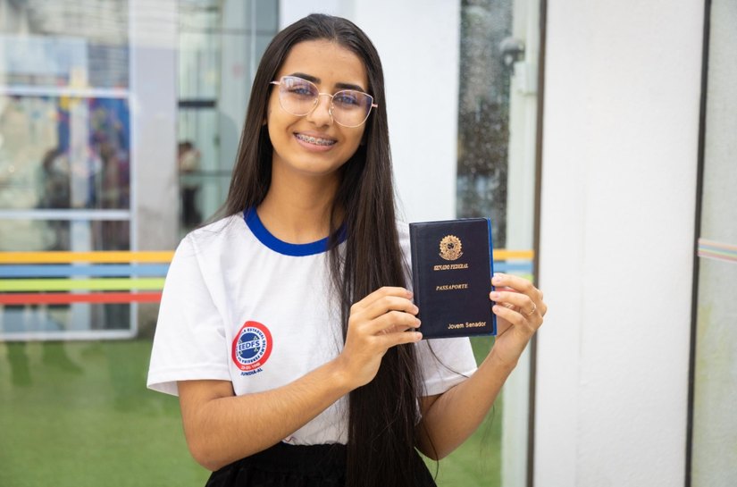 Estudante de Jundiá representará Alagoas no programa Jovem Senador 2025