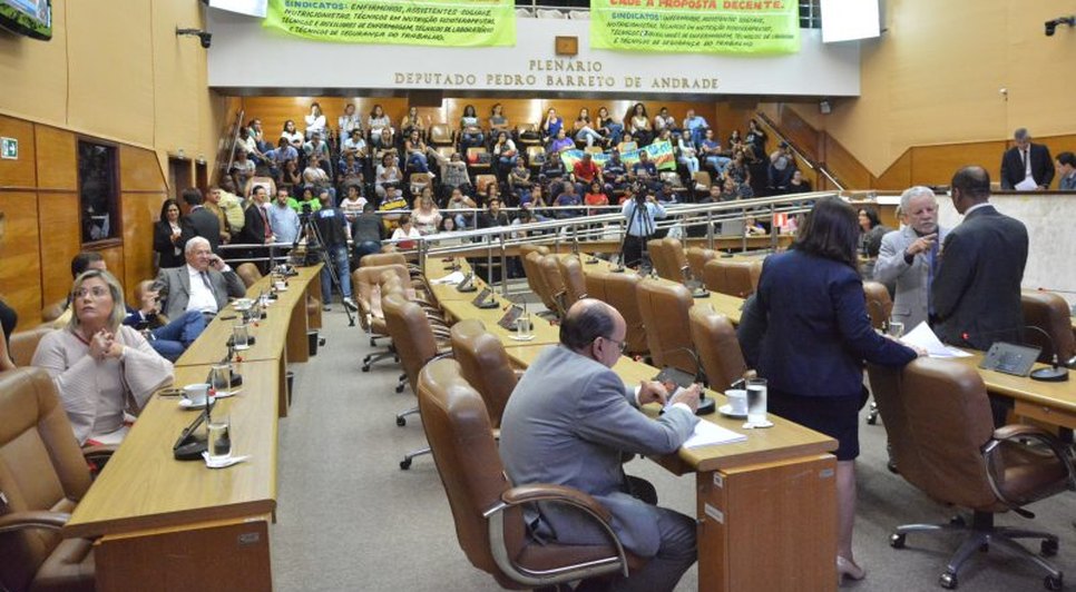 Votação Alese / Foto: Jadilson Simões