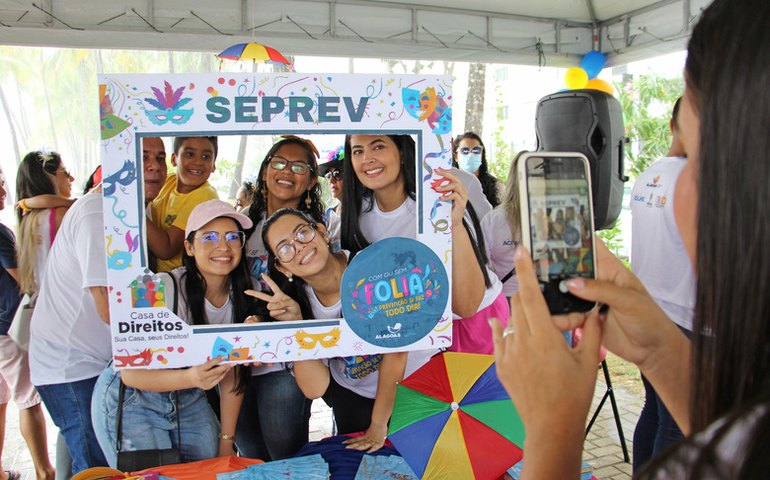 Seprev realiza campanha para prevenir violência durante o período de carnaval