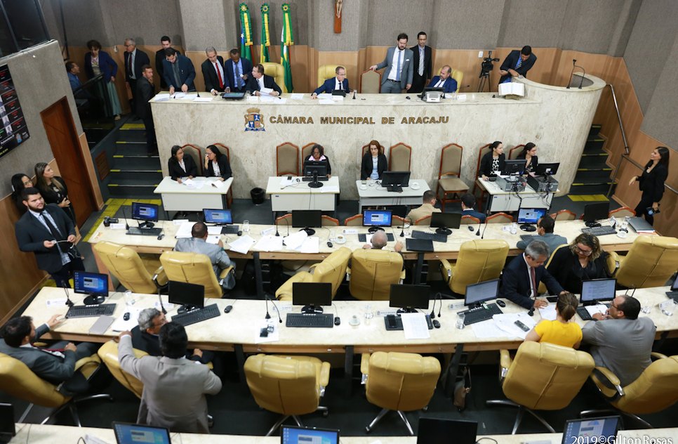 CAMARA DE ARACAJU / Foto: Gilton Rosas/CMA