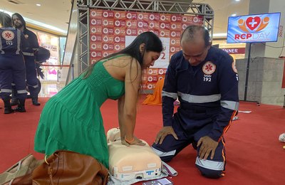 RCP Day: Samu Alagoas capacita mais de 300 pessoas em evento gratuito