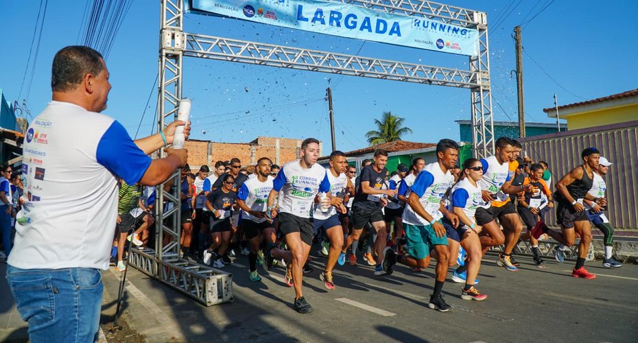 Com apoio da MVV, Craíbas realiza sua 1ª Corrida de Rua mobilizando 350 esportistas