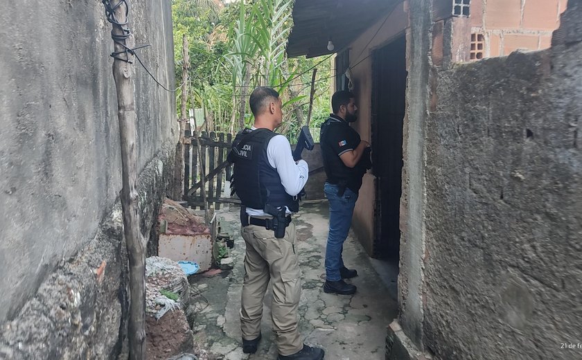 Polícia Civil de Alagoas prende acusado pelo crime de homicídio