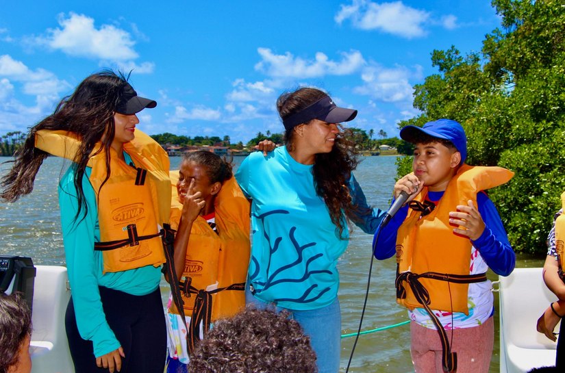 Semana da Água do IMA encerra programação com atividade no barco-escola