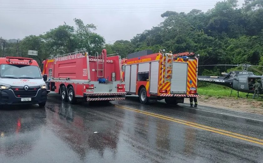 Grave acidente na Ladeira do Catolé em Satuba deixa cinco feridos