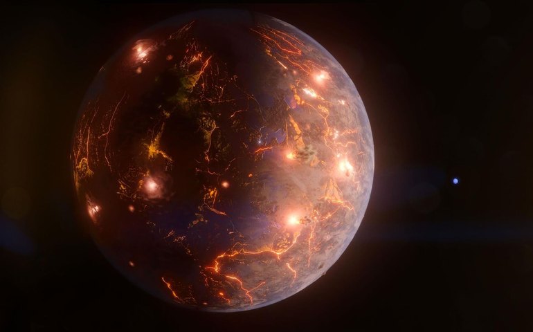 Telescópio da NASA identifica super-Terra com atmosfera e oceano de magma