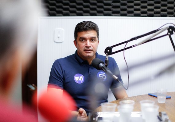 'Eu não sei quem estará comigo, mas tenho convicção de que terá 2º turno”, diz Rui