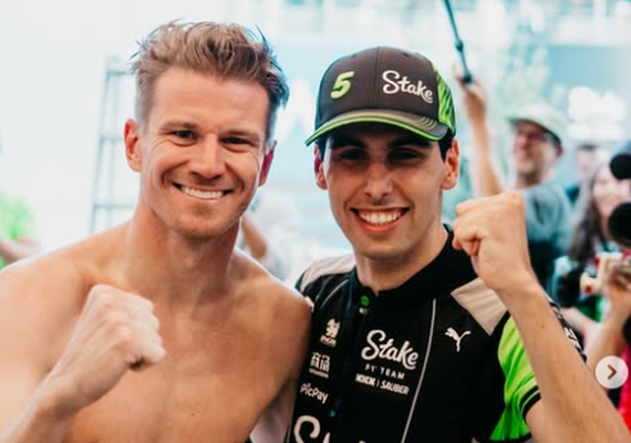 Colega de Bortoleto, Hülkenberg festeja 1º pódio de F-1 na carreira: 'Faz tempo que esperava'