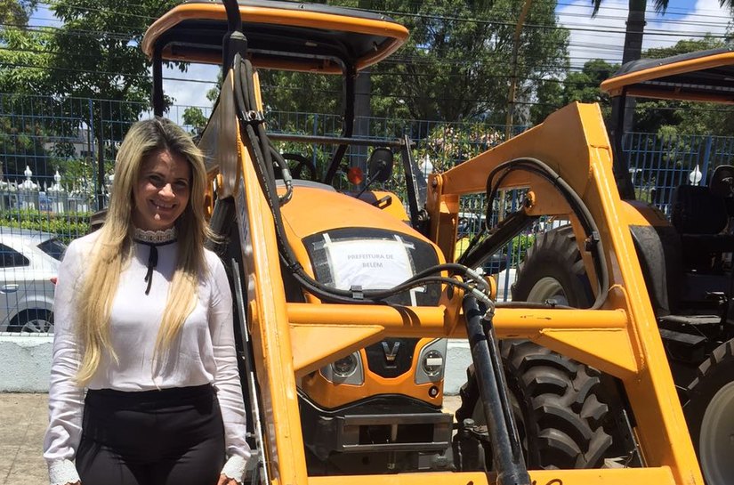 Belém ganha trator para ajudar na agricultura familiar