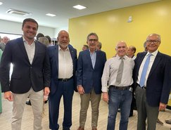Alexandre Ayres, José Carlos Lyra, Luiz Otávio Gomes, Rui Costa e José Wanderley Neto