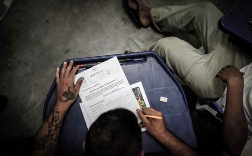 Sistema prisional alagoano inicia ano letivo de 2015; 16 turmas serão formadas
