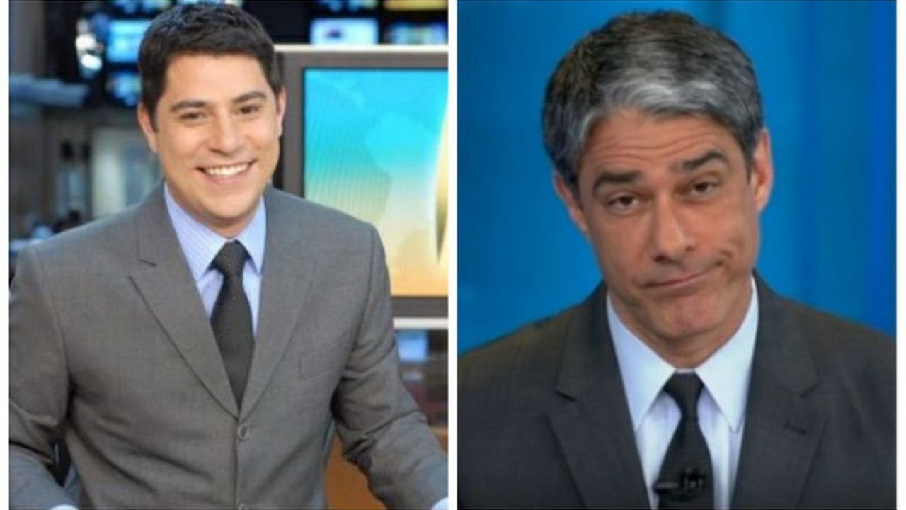 Evaristo Costa pode assumir lugar de William Bonner à frente do ‘Jornal Nacional’
