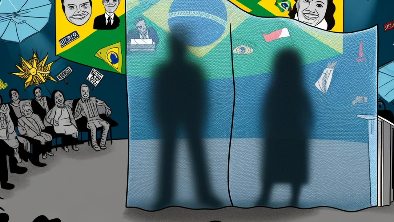 O véu do debate eleitoral