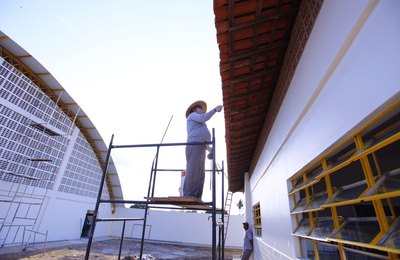 Canteiro de Obras: intervenções urbanísticas chegam à comunidade do Pau d`Arco